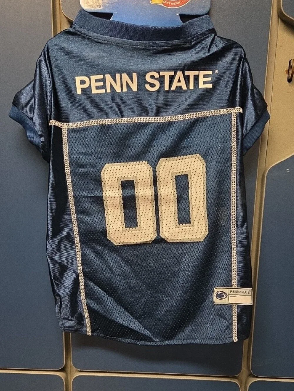 Penn State Navy Blue Jersey with Cream Accents for DOGS
